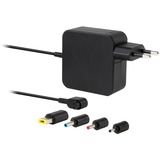 Sitecom 65W Universal Notebook Power Adapter voeding Zwart