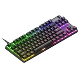 SteelSeries Apex 9 TKL, gaming toetsenbord Zwart, FR lay-out, SteelSeries OmniPoint, RGB leds, TKL, Double Shot PBT