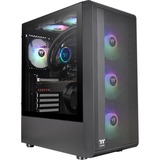 Thermaltake S200 TG ARGB Tower-behuizing Zwart | 2x USB-A 3.2 (5 Gbit/s) | 1x Audio | Window-kit