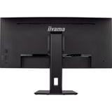 iiyama ProLite XCB3494WQSN-B5 34" Curved UltraWide monitor Zwart, 120 Hz, UWQHD, HDMI, DisplayPort, USB-C, LAN, Audio