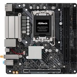 ASRock B760M-ITX/D4 WiFi socket 1700 moederbord Zwart/zilver, RAID, Gb-LAN, Wi-Fi, BT, Sound, Mini-ITX