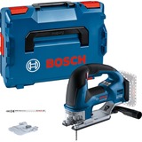 Bosch BOSCH GST 18V-155 BC solo          LBOXX decoupeerzaag Blauw/zwart