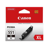 Canon Inkt - CLI-551XLBK Zwart, Retail