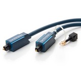 Clicktronic Optische Toslink kabel + 3,5 mm adapter 10 meter