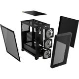 Corsair 3000D Airflow RGB midi tower behuizing Zwart | 2x USB-A | RGB | Tempered Glass