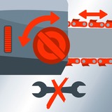 Einhell Hochentaster GE-EC 750 T stoksnoeizaag Rood