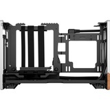 Fractal Design Terra mini tower behuizing Zilver/houtkleur | 1x USB-A | 1x USB-C