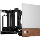 Fractal Design Terra mini tower behuizing Zilver/houtkleur | 1x USB-A | 1x USB-C