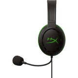 HyperX Cloud Chat gaming headset Zwart/groen, Xbox One, Xbox Series X|S