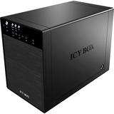 ICY BOX IB-3640SU3 externe behuizing Zwart