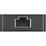 ICY BOX IB-DK4038-LCD dockingstation Antraciet, HDMI, USB-A, USB-C, RJ-45