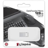 Kingston DataTraveler Micro 128 GB usb-stick Zilver, DTMC3G2/128GB, USB 3.2 Gen 1