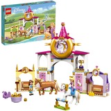 LEGO Disney Princess - Belle en Rapunzel's koninklijke paardenstal Constructiespeelgoed 43195