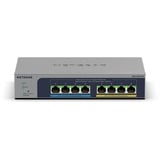 Netgear 8-poorts multi-Gigabit (2,5G) Ethernet Ultra60 PoE++ Smart switch Grijs, 230W PoE‑budget met 4 PoE++ en 4 PoE+, MS108TUP-100EUS