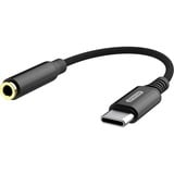 Sitecom USB-C naar Jack adapter Zwart