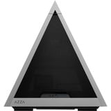 AZZA Pyramid Mesh 804M showcase behuizing Grijs/zwart | 2x USB-A | 1x USB-C