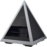 AZZA Pyramid Mesh 804M showcase behuizing Grijs/zwart | 2x USB-A | 1x USB-C