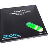 Alphacool AlphaTube HF 16/10 (3/8"ID) - UV Green slang Groen, 3 m