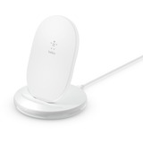 Belkin BOOSTCHARGE 15W draadloze laadstandaard + Quick Charge 3.0 24W wandlader Wit
