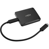 Crucial X10 Pro Portable 1 TB externe SSD Zwart (mat), CT1000X10PROSSD9, USB-C 3.2 Gen 2x2 (20 Gbit/s)