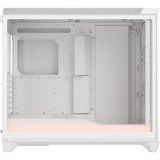 Fractal Design Meshify 3 XL Ambience Pro RGB big tower behuizing Wit | 2x USB-A | 1x USB-C | RGB | Tempered Glass