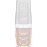 Fractal Design Meshify 3 XL Ambience Pro RGB big tower behuizing Wit | 2x USB-A | 1x USB-C | RGB | Tempered Glass