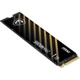 MSI SPATIUM M461 1 TB SSD Zwart/goud, S78-440L1D0-P83, PCIe Gen 4.0 x4, NVMe 1.4