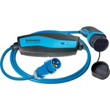 Mennekes Ladek. Mode 2 Typ 2 16A 4m VDE kabel Blauw/zwart, 4 meter