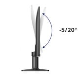 Philips 24E2N1100LB 23.8" monitor Zwart, 100 Hz, VGA, HDMI