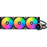 Sharkoon S90 RGB waterkoeling Zwart, 4-pins PWM fan-connector