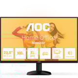 AOC 24B35HM2 23.8" monitor Zwart, 100 Hz, VGA, HDMI