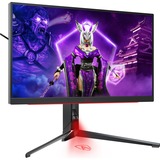 AOC AGON Pro AG274QXM 27" Gaming Monitor Zwart/rood, HDMI, DisplayPort, Sound