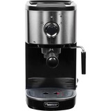 Bestron AES800STE Espressomaker espressomachine Geborsteld rvs/zwart