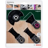 Bosch 4-delige vloer-/inbouwset zaagbladenset Zilver