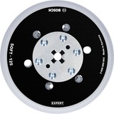 Bosch Multihole-Pad125mm zacht M8+5/16 steunschijf Zwart