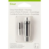 Cricut Deep-Point Blade met behuizing mes Zwart