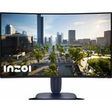 Dell AW3225DM 31.5" curved gaming monitor Zwart, 180 Hz, HDMI, DisplayPort, USB, AMD FreeSync