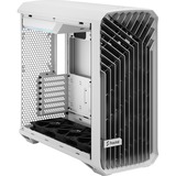 Fractal Design Torrent White TG Clear Tint midi tower behuizing Wit | 2x USB-A | 1x USB-C | Tempered Glass