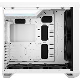 Fractal Design Torrent White TG Clear Tint midi tower behuizing Wit | 2x USB-A | 1x USB-C | Tempered Glass