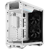 Fractal Design Torrent White TG Clear Tint midi tower behuizing Wit | 2x USB-A | 1x USB-C | Tempered Glass