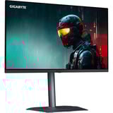 GIGABYTE MO27U2 27" 4K UHD gaming monitor Zwart, 2x HDMI, DisplayPort, 2x USB-A, USB-B, USB-C, 240 Hz