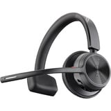 HP Poly Voyager 4310 on-ear headset Zwart, Incl. BT700 USB-C-adapter