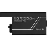 Lian Li EDGE Gold V2 1000 watt voeding  Zwart, 1x 12V-2x6