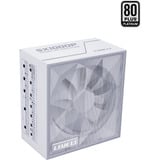Lian Li SX Platinum modulaire 1000 watt voeding  Wit, 1x 12V-2x6, 4x PCIe, 5x PCIe, Kabelmanagement