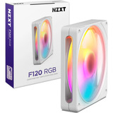 NZXT F120 RGB case fan Wit, 120 x 120 x 25 mm, PWM