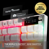 SteelSeries Apex Pro TKL Gen 3 RGB mechanisch gaming toetsenbord Wit, US lay-out (QWERTY), SteelSeries OmniPoint 3.0, 80% (TKL)	