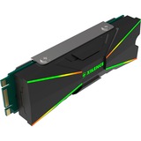 Xilence M2SSD.B.ARGB heatsink Zwart, Ondersteunt M.2 2280 SSD