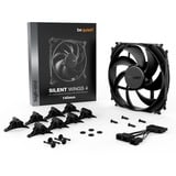 be quiet! Silent Wings 4 case fan Zwart, 140 x 140 x 25 mm