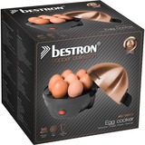 Bestron AEC1000CO Eierkoker Zwart/koper, 7 eieren