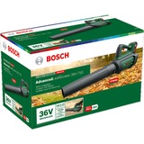 Bosch Advanced LeafBlower 36V-750 bladblazer Groen/zwart, Li-ion accu 2,0 Ah inbegrepen, POWER FOR ALL ALLIANCE